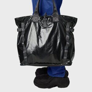 Rains Sibu Shopper Bag (Shiny Black)